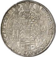 1 Thaler - John Martin I, Germany, 1645-1663 reverse image
