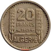 20 Francs reverse image