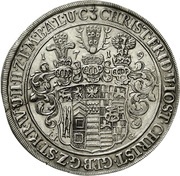 1 Thaler - Christof Frederick and Jost Christian obverse image
