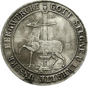 1 Thaler - Christof Frederick and Jost Christian, Germany, 1719-1734 reverse image