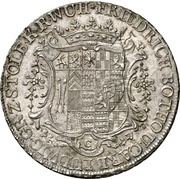 1 Thaler - Frederick Botho and Charles Louis obverse image