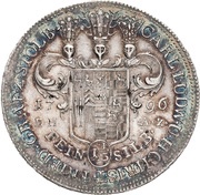 1⅓ Thaler - Charles Louis and Henry Christian Frederick obverse image