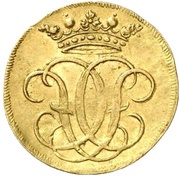 ½ Ducat - Christoph Frederick and Jost Christian obverse image