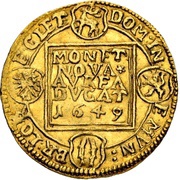 1 Ducat - John Martin, Germany, 1647-1649 reverse image