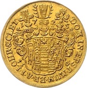 1 Ducat - Christof Frederick and Jost Christian, Germany, 1706-1734 reverse image