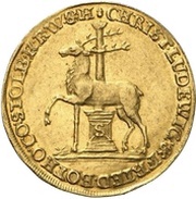 1 Ducat - Christoph Louis II and Frederick Botho obverse image