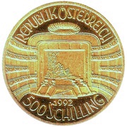 500 Schilling State Opera obverse image