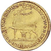 1 Ducat - Charles Louis and Henry Christian Frederick obverse image