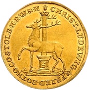 2 Ducats - Christof Louis II and Frederick Botho obverse image