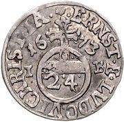 1 Groschen - Ernest and Louis Christian obverse image