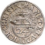 1 Groschen - Ernest and Louis Christian, Germany, 1673-1674 reverse image