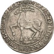 ⅓ Thaler - Henry Ernest I, Germany, 1671-1672 reverse image