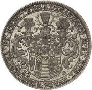 ½ Thaler - Christian Ernest I, Germany, 1724-1725 reverse image