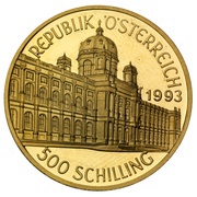 500 Schilling Kunsthistorisches Museum Vienna obverse image