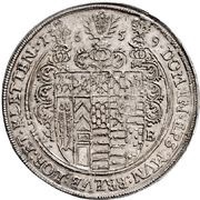 1 Thaler - Henry Ernest I, Germany, 1659 reverse image