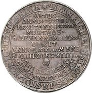 1 Thaler - Henry Ernest I obverse image