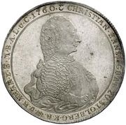 1 Thaler - Christian Ernest I 50th Years of Reign obverse image