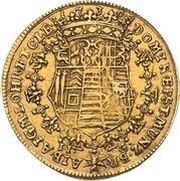 1 Ducat - Christian Ernest, Germany, 1730-1733 reverse image
