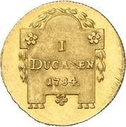 1 Ducat - Christian Frederick, Germany, 1784-1795 reverse image