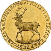 1 Ducat - Christian Frederick Golden Wedding obverse image