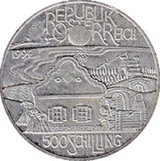 500 Schilling Pannonian Region obverse image