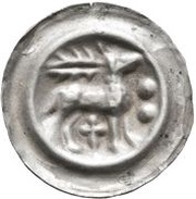 Denier Bracteate - Henry II obverse image