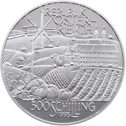 500 Schilling Austrian Hill Country obverse image