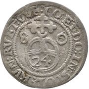 1 Groschen, Germany, 1580 reverse image