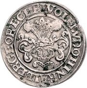 ¼ Thaler - Wolfgang, Louis II, Henry XXI, Albert George and Christoph I obverse image