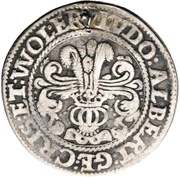 ¼ Thaler - Louis II, Albert George, Christoph I and Wolf Ernest obverse image