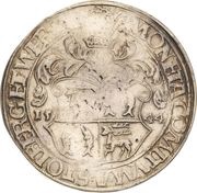 1 Thaler - Wolfgang, Louis II, Albert George and Christof I, Germany, 1544 reverse image