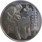 500 Schilling Stonemason, Austria, 1997 reverse image