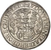 1 Thaler - Louis II, Henry XXI, Albert George and Christof I obverse image