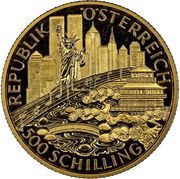 500 Schilling Vienna Boys' Choir obverse image