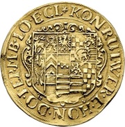 1 Goldgulden - John and Henry XXII, Germany, 1607-1609 reverse image