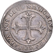 ⅔ Thaler, Germany, 1707 reverse image