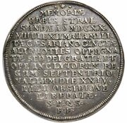 2 Thalers, Germany, 1628 reverse image