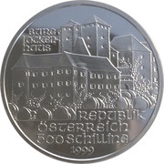 500 Schilling Burg Lockenhaus obverse image
