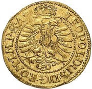 1 Ducat, Germany, 1671 reverse image