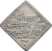 1 Dukatenklippe Silver pattern strike obverse image