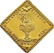 1 Ducat Dukatenklippe, Germany, 1740 reverse image