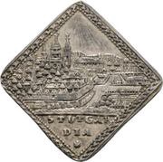 1 Ducat Klippe; Silver pattern strike obverse image