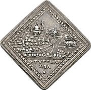 2 Ducats Klippe; Silver pattern strike obverse image