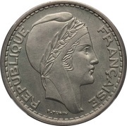 50 Francs Piedfort Essai obverse image