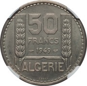 50 Francs Piedfort Essai reverse image