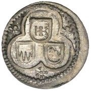 3 Heller - Charles Louis II Ernest obverse image