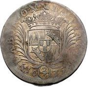 ⅔ Thaler - John Louis, Germany, 1675 reverse image