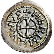 Denier - Herman I obverse image