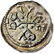 Denier - Herman I, Germany, 926-949 reverse image