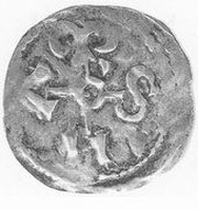 Denier - Ludolphe Brisach, Germany, 949-954 reverse image